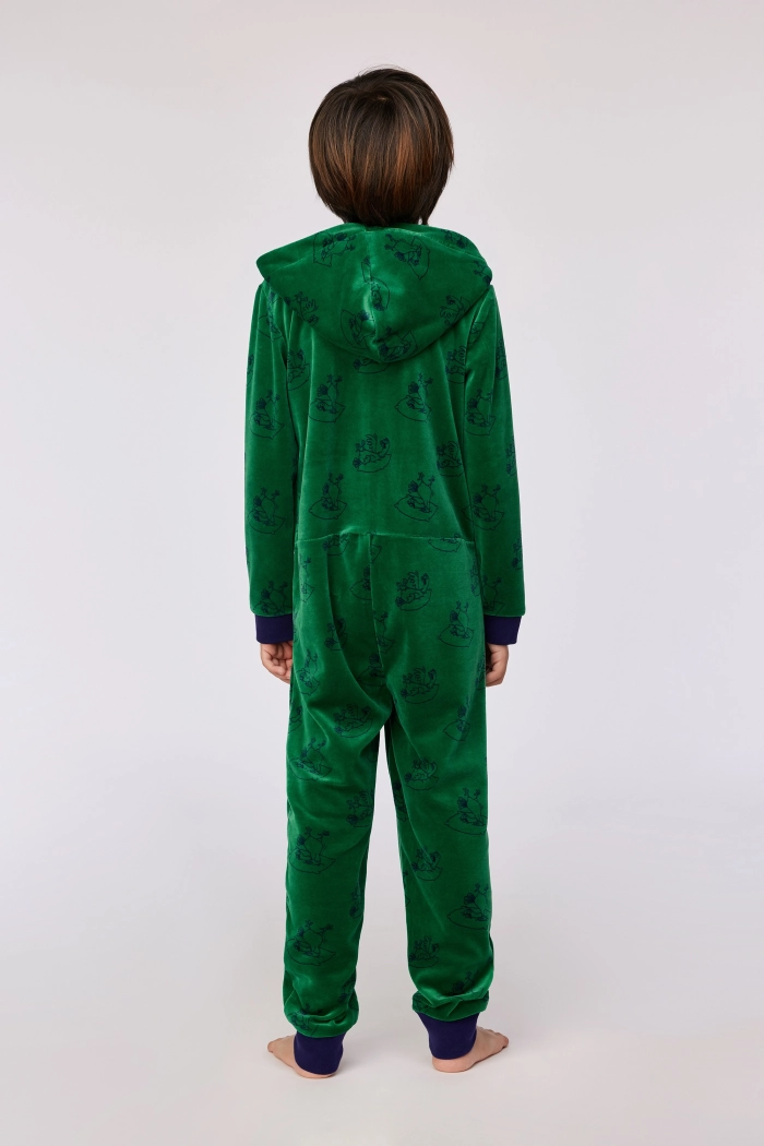 Woody onesie duif groen 252-10-ONE-V/917