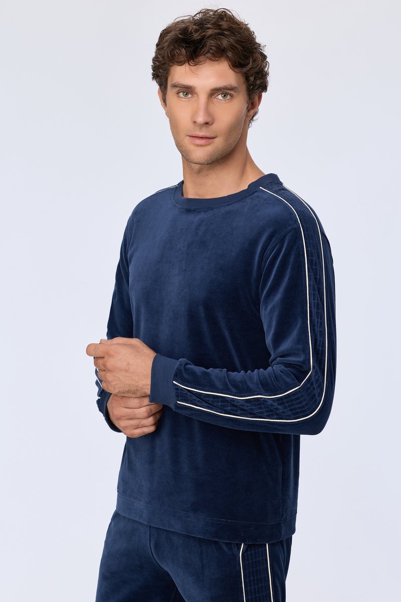 Lords & Lilies huispak donkerblauw 252-51-RPC-V/831