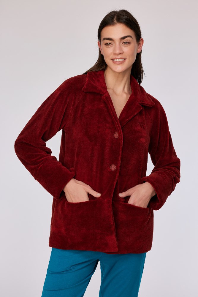 Woody kamerjas kort donkerrood 252-10-MOW-C/495