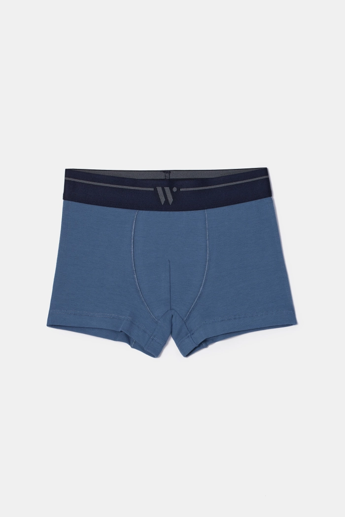 Woody duopack boxershort donkergrijs/ruitje 252-10-QLM-Z/014