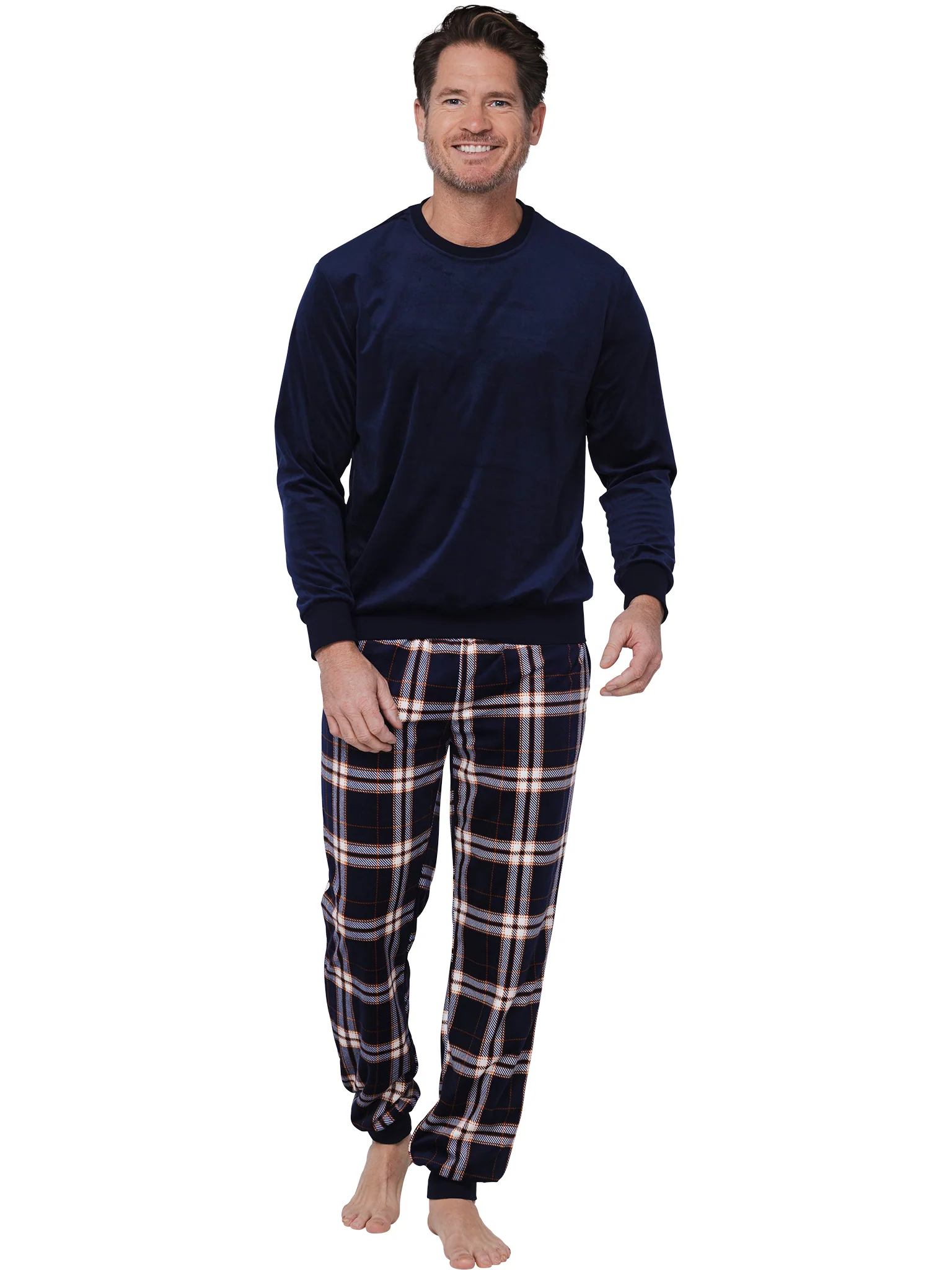 Pyjama donkerblauw 182252-522-1/520