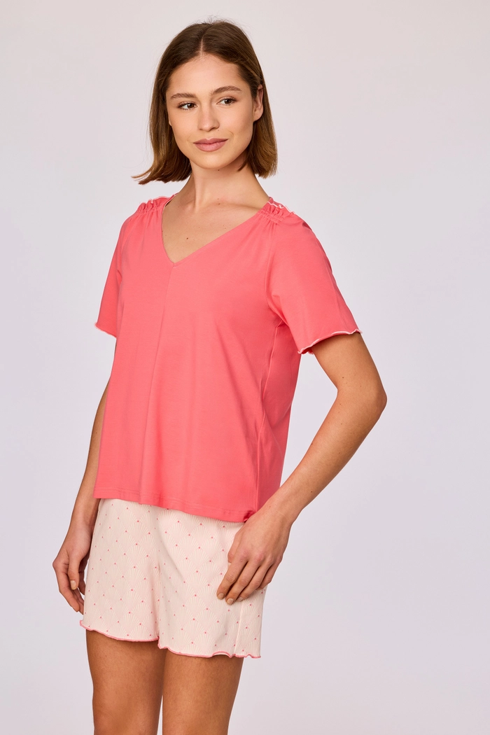 Woody shortama rood roos 261-10-XPA-Z/432