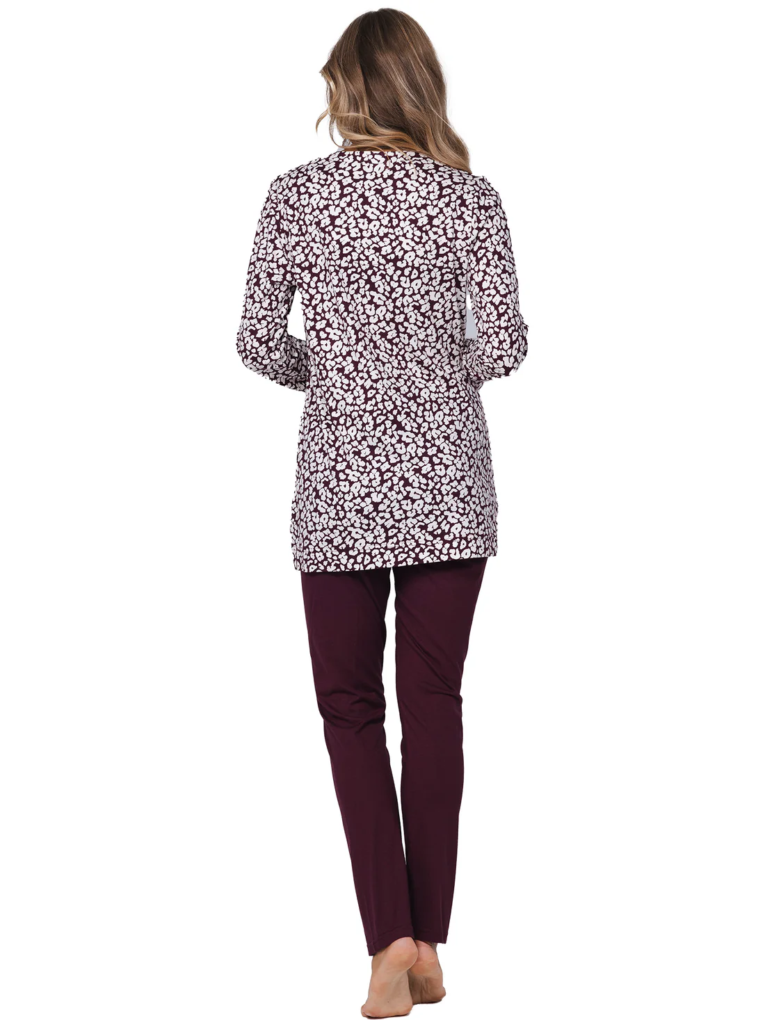 Pyjama donkerrood 121252-212-1/270