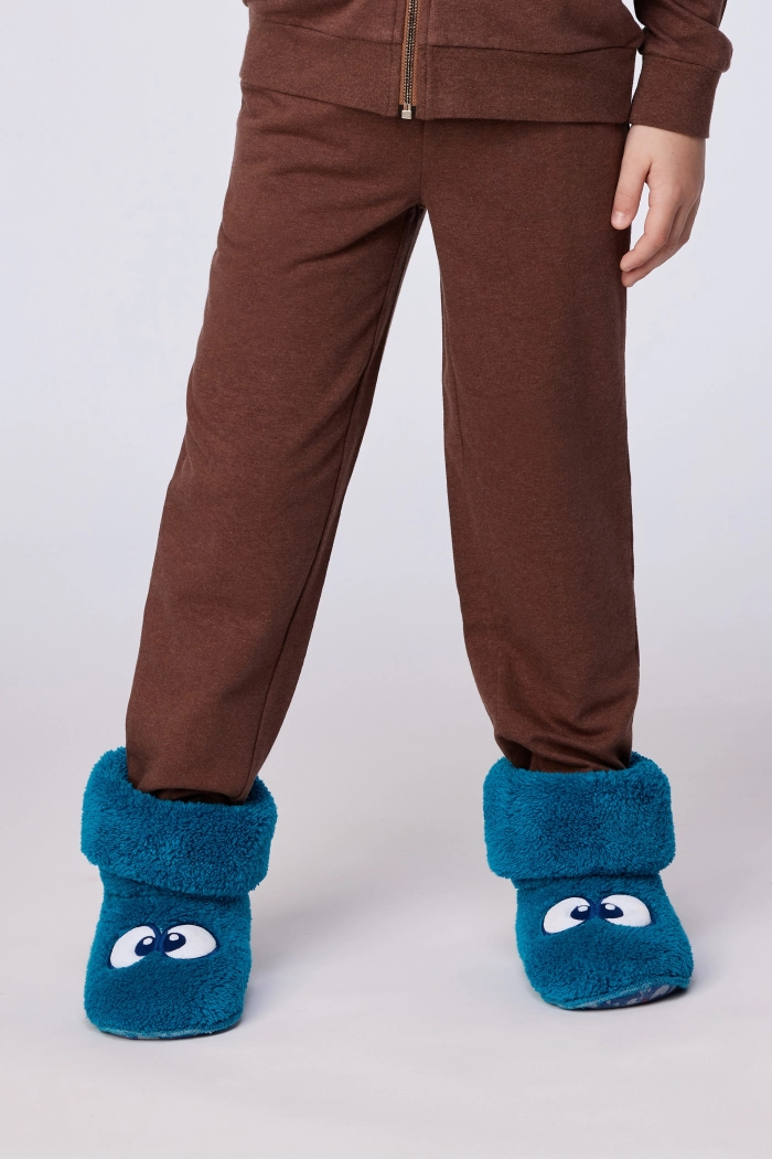 Woody pantoffels groenblauw 252-10-BOR-M/795