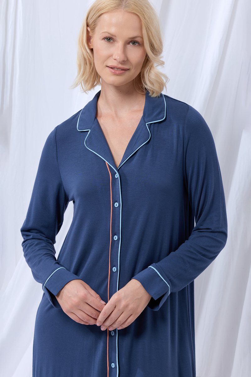 Lords & Lilies slaapkleedje donkerblauw 252-50-XDF-Z/831