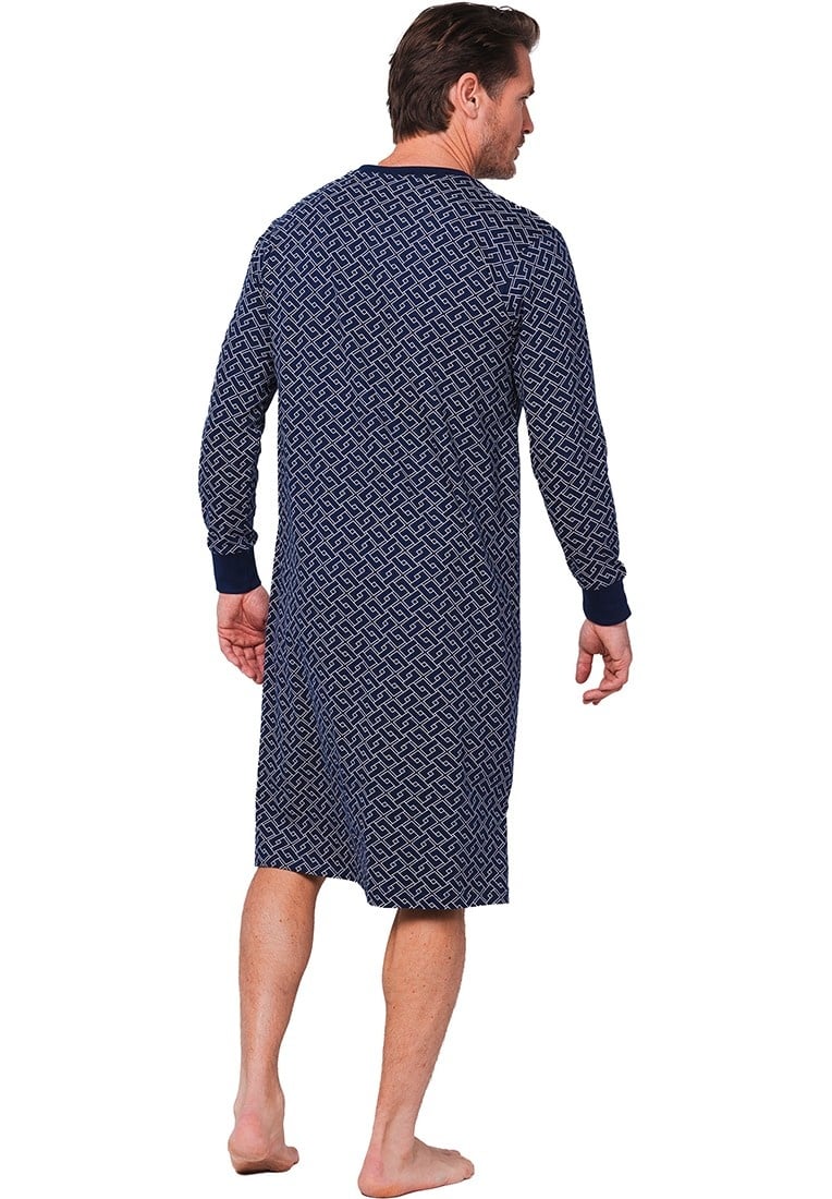 Nachthemd donkerblauw 112252-544-1/520 