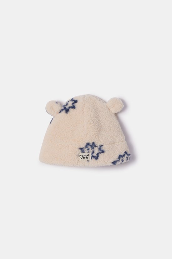 Woody muts sterretjes ecru 252-10-BEA-M/961