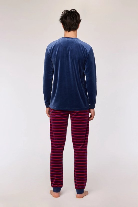 Woody pyjama donkerblauw 252-10-QRM-V/893