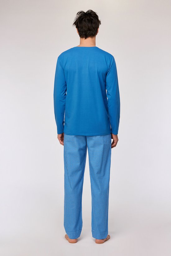 Woody pyjama donkerblauw 252-10-QWB-W/879