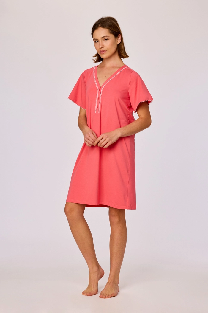 Woody slaapkleed rood roos 261-10-XDB-Z/432