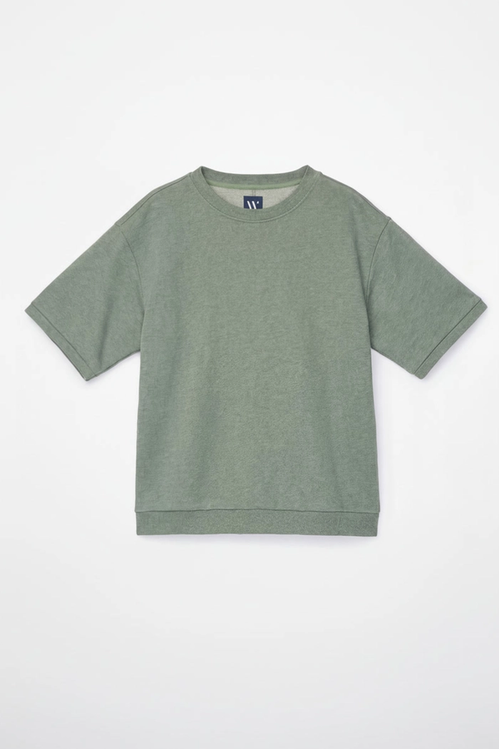 Woody t-shirt kakigroen 261-10-RJA-K/788