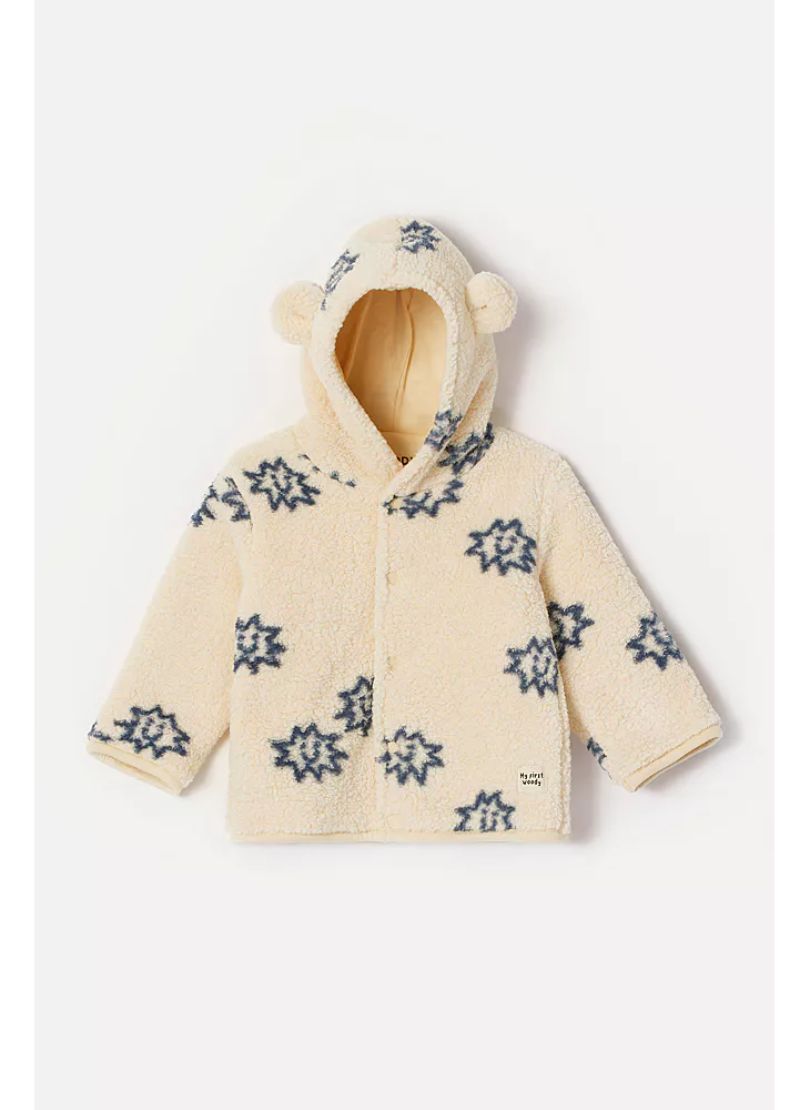 Woody jasje sterretjes ecru 252-10-BJB-M/961