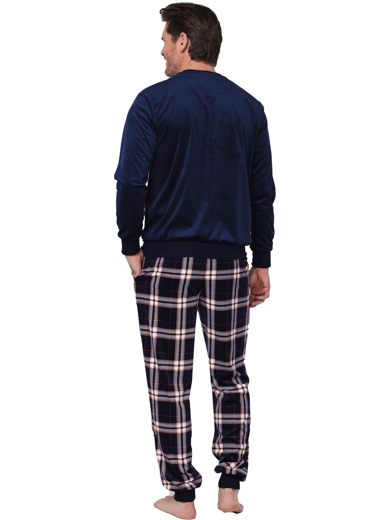 Pyjama donkerblauw 182252-522-1/520