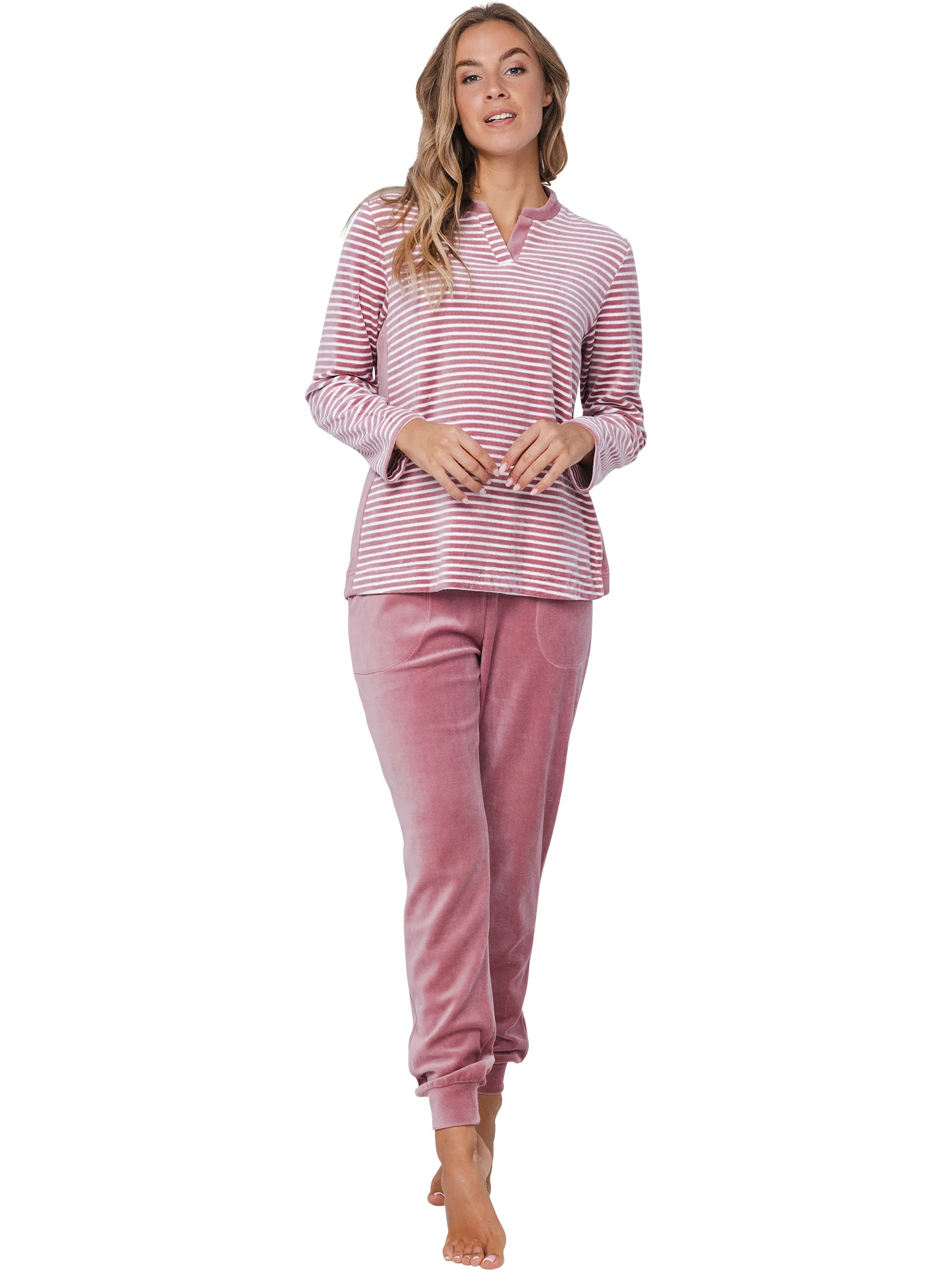 Pyjama donker roze 121252-164-1/220