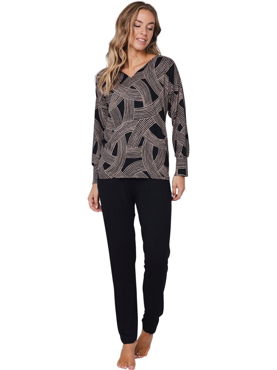 Pyjama zwart 121252-246-3/999