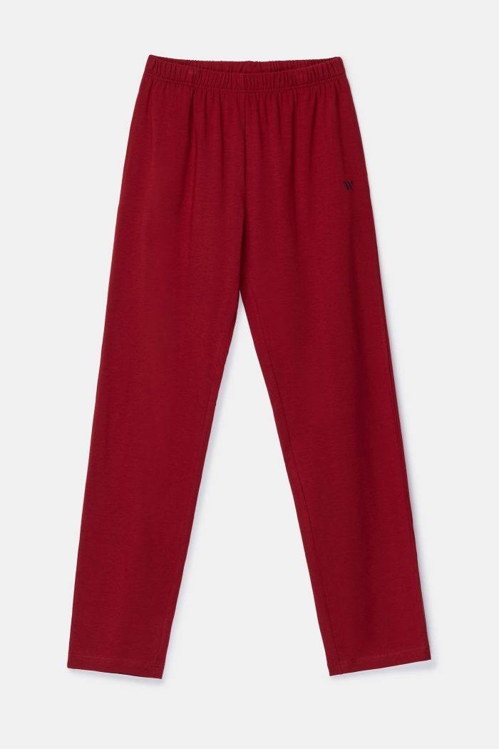 Woody pyjama gestreept rood 252-10-MVL-Z/936