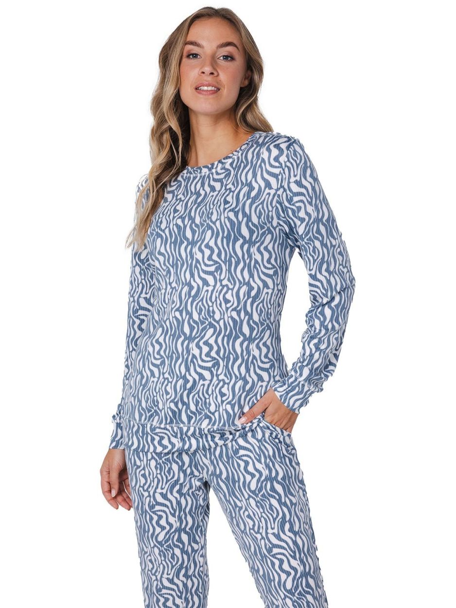 Pyjama blauw 121252-166-1/510