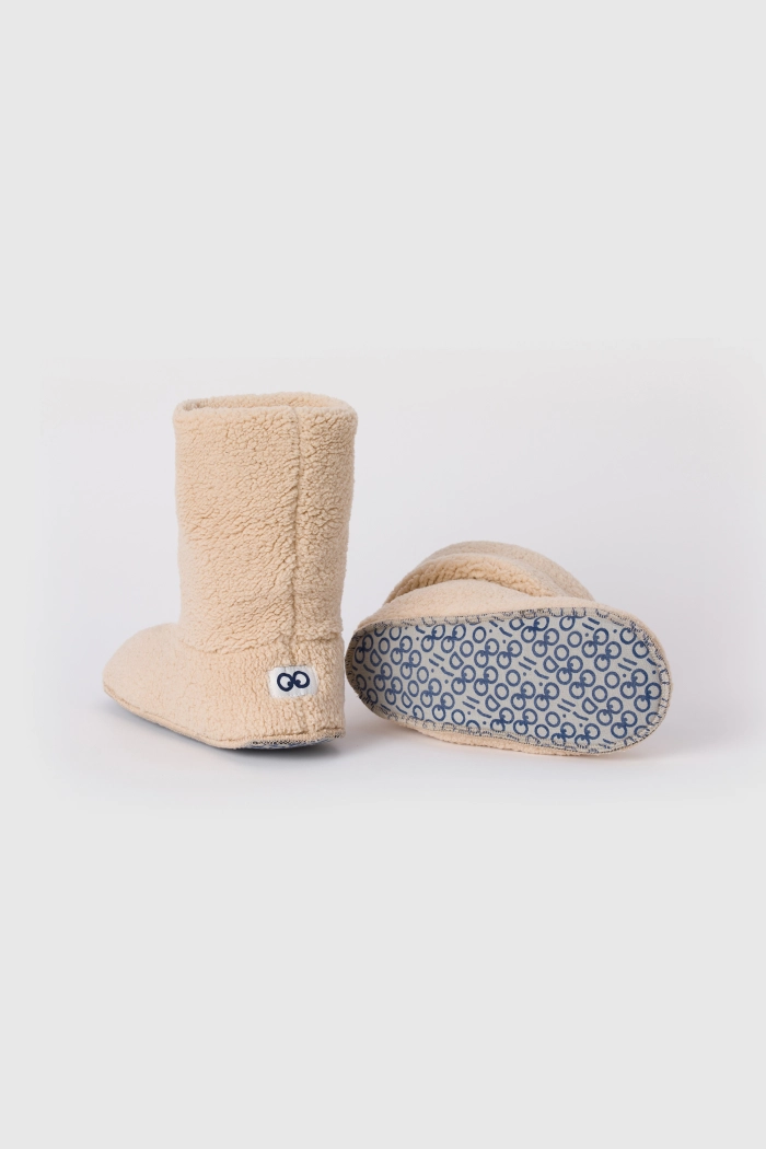 Woody pantoffels beige 252-10-BOO-M/127