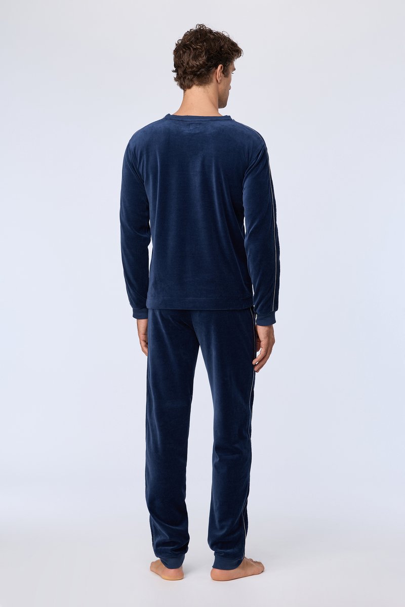 Lords & Lilies huispak donkerblauw 252-51-RPC-V/831