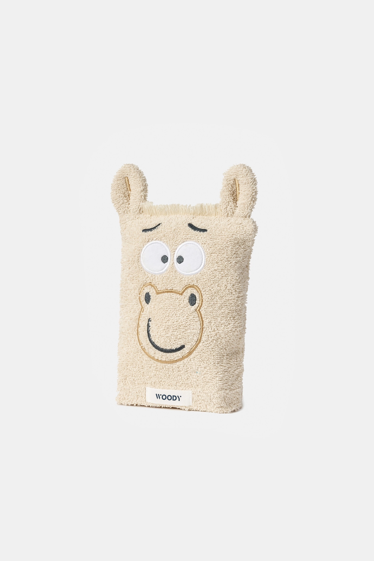 Woody washandje pony beige 252-10-WLB-B/030