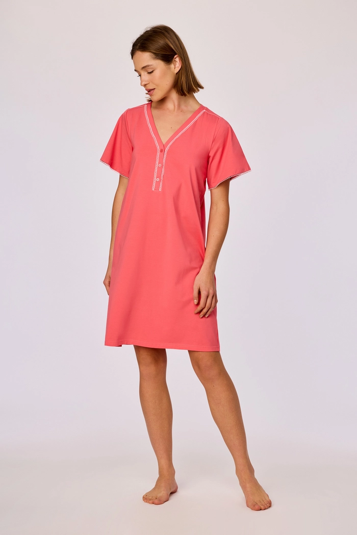 Woody slaapkleed rood roos 261-10-XDB-Z/432