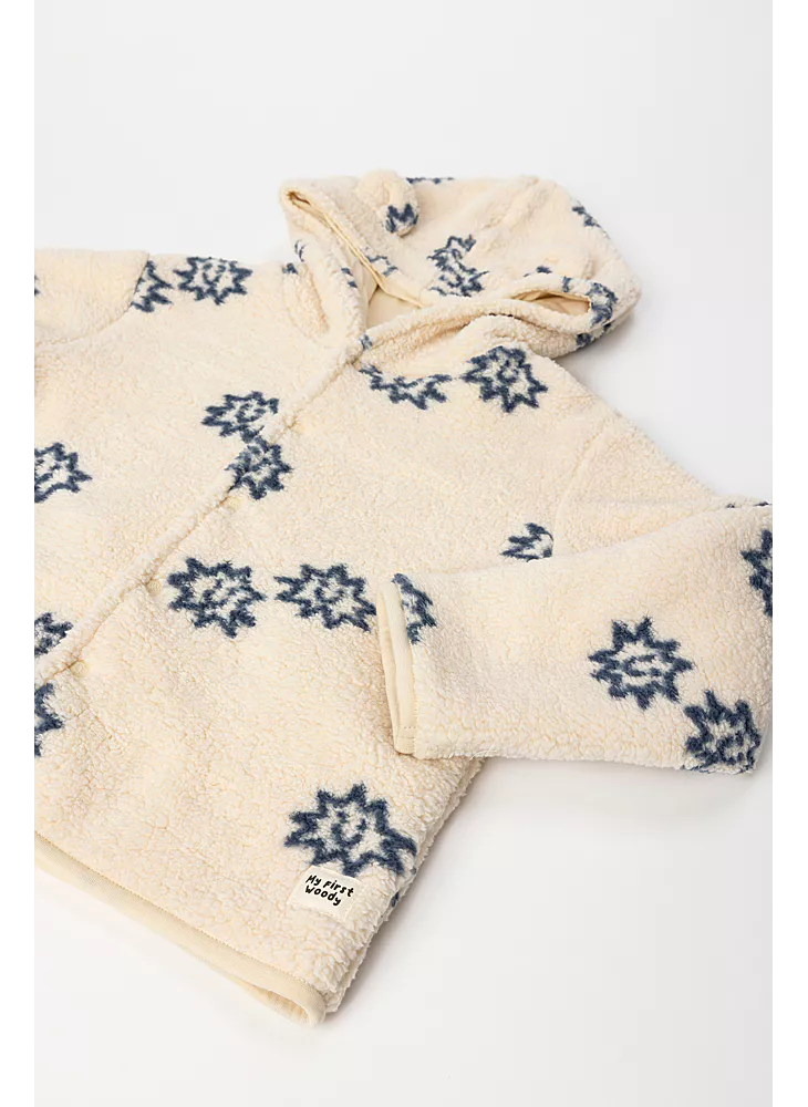 Woody jasje sterretjes ecru 252-10-BJB-M/961