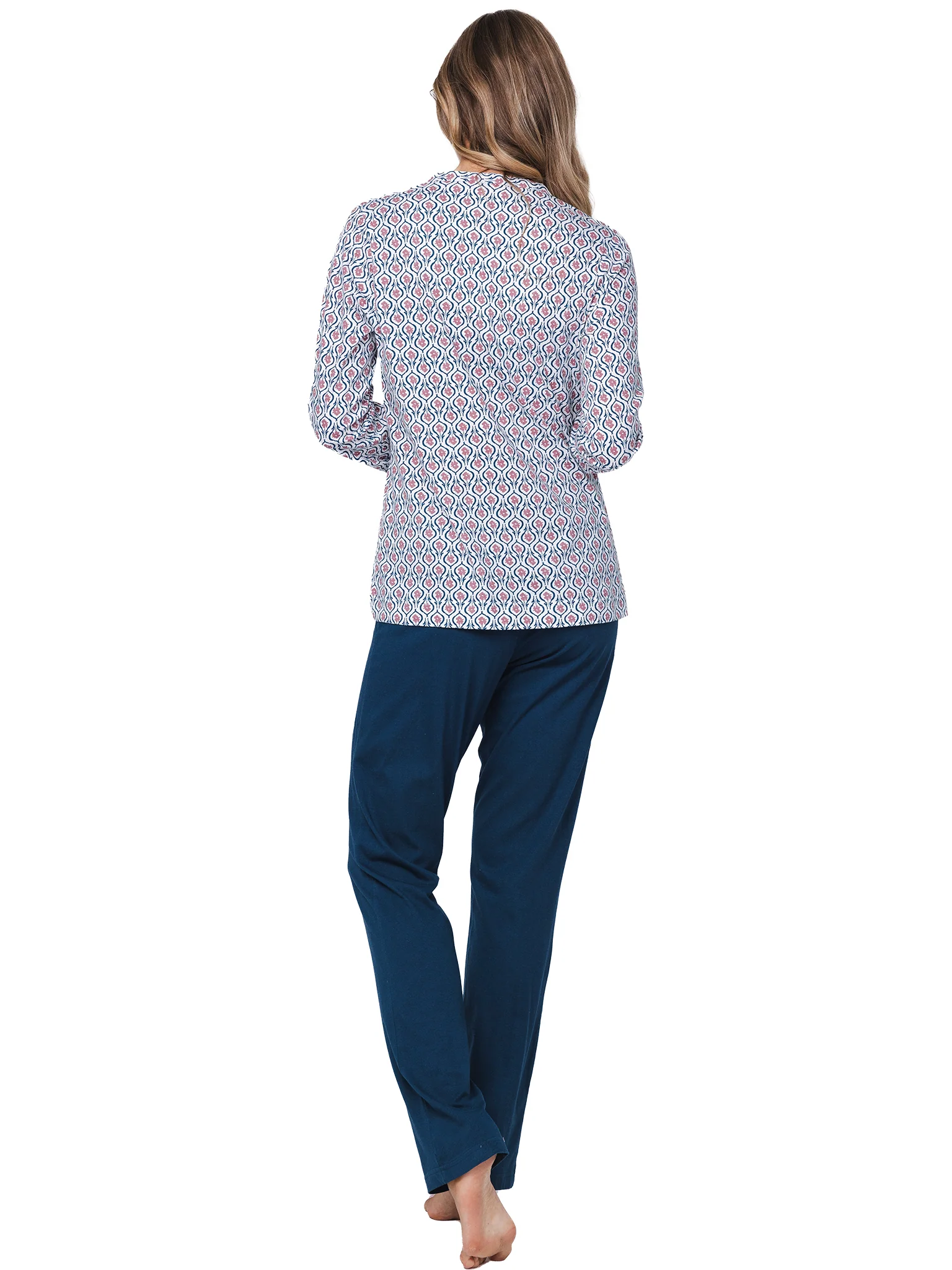 Pyjama donkerblauw 121252-160-1/520