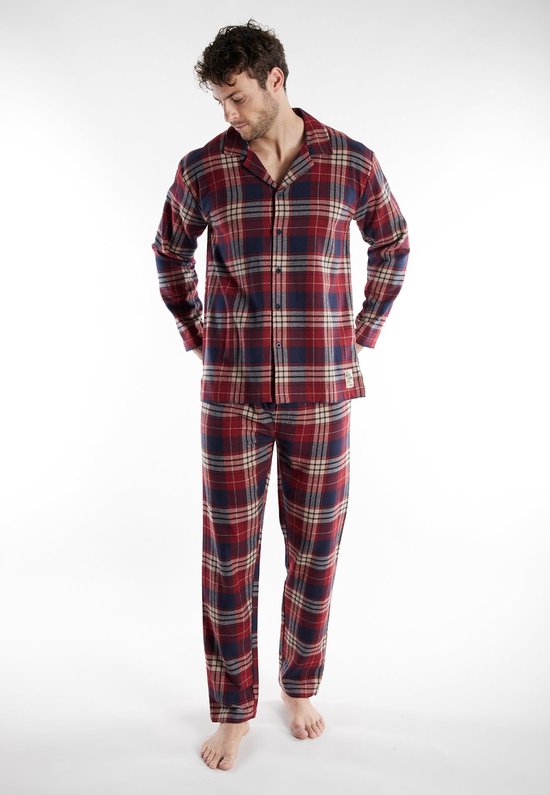 Tom Tailor pyjama rot/mittel/karo 71477/424