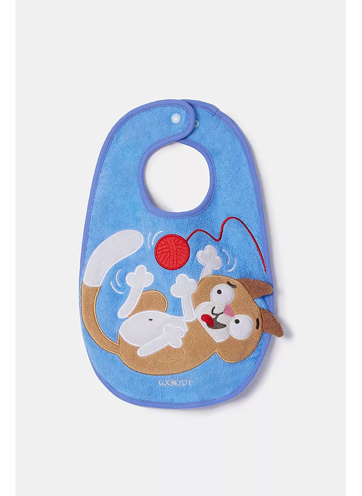 Woody slabbetje kat 22 cm X 29 cm 252-10-BIB-B/010