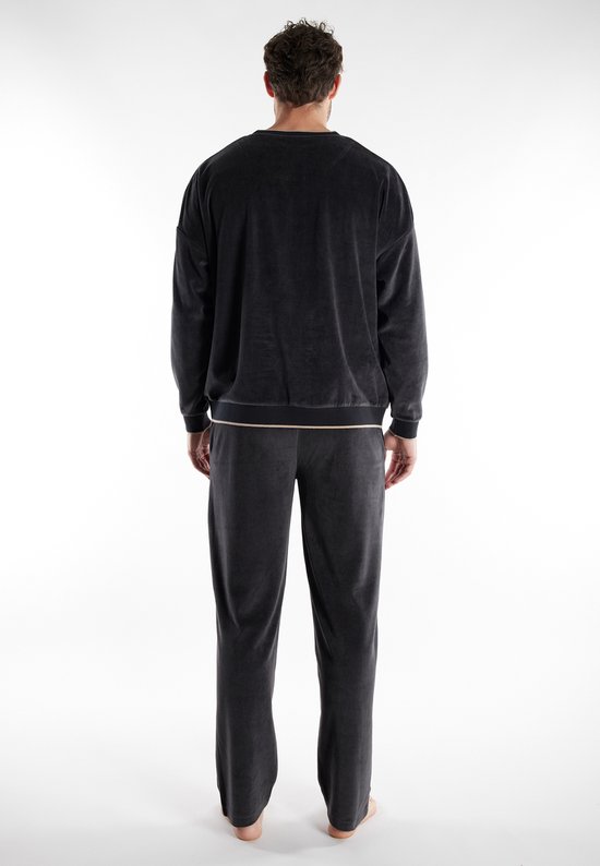 Tom Tailor pyjama schwarz/mittel/uni 71479/920