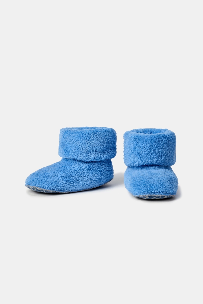 Woody pantoffels blauw 252-10-BOO-M/863