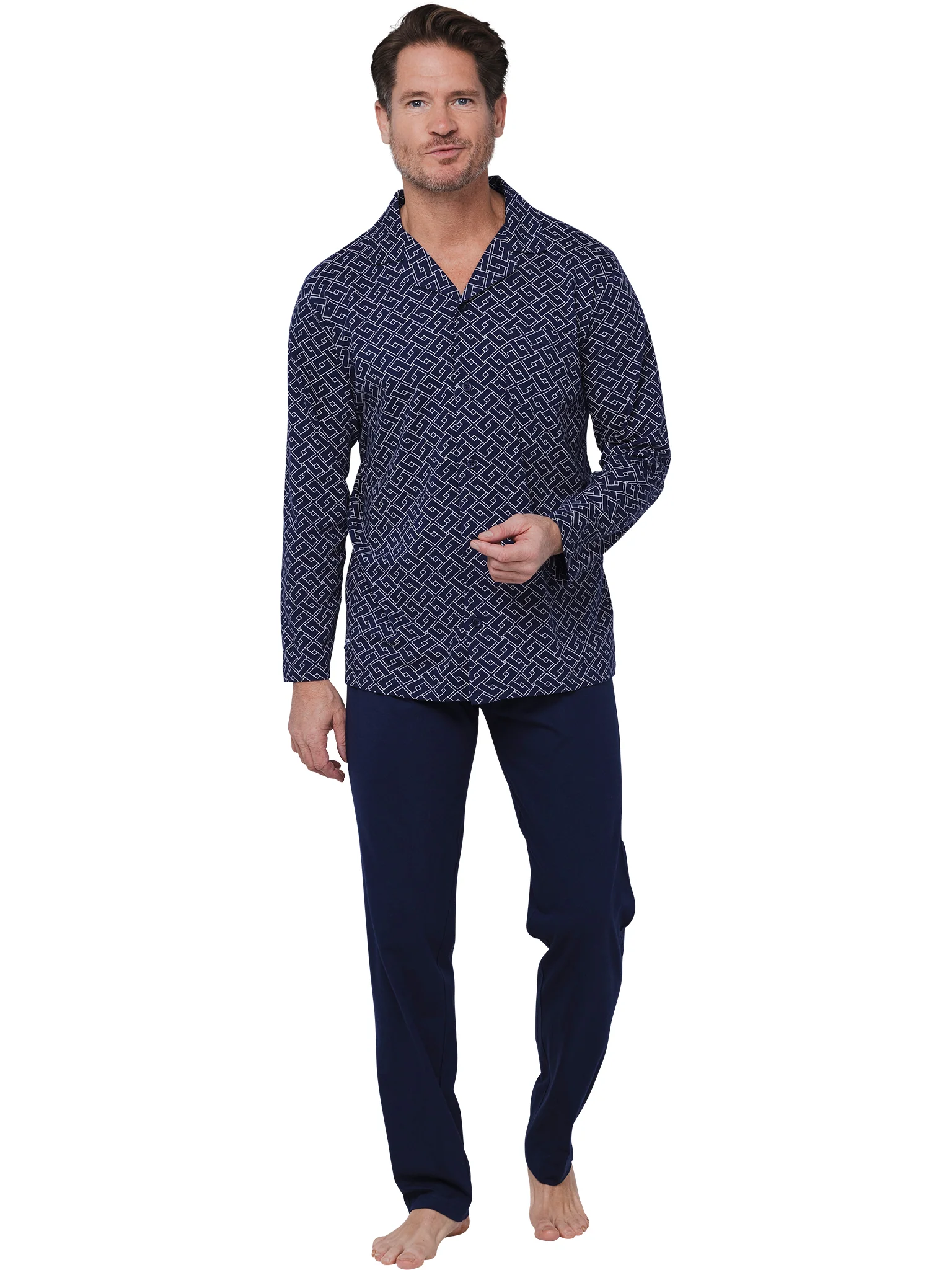 Pyjama donkerblauw 122252-544-2/520