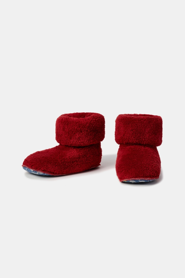 Woody pantoffels donkerrood 252-10-BOO-M/495