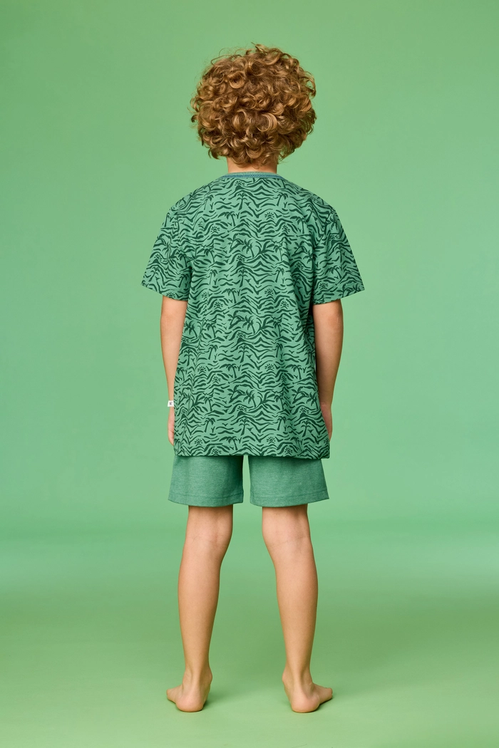 Woody shortama palmbomen groen 261-10-QPB-Z/913