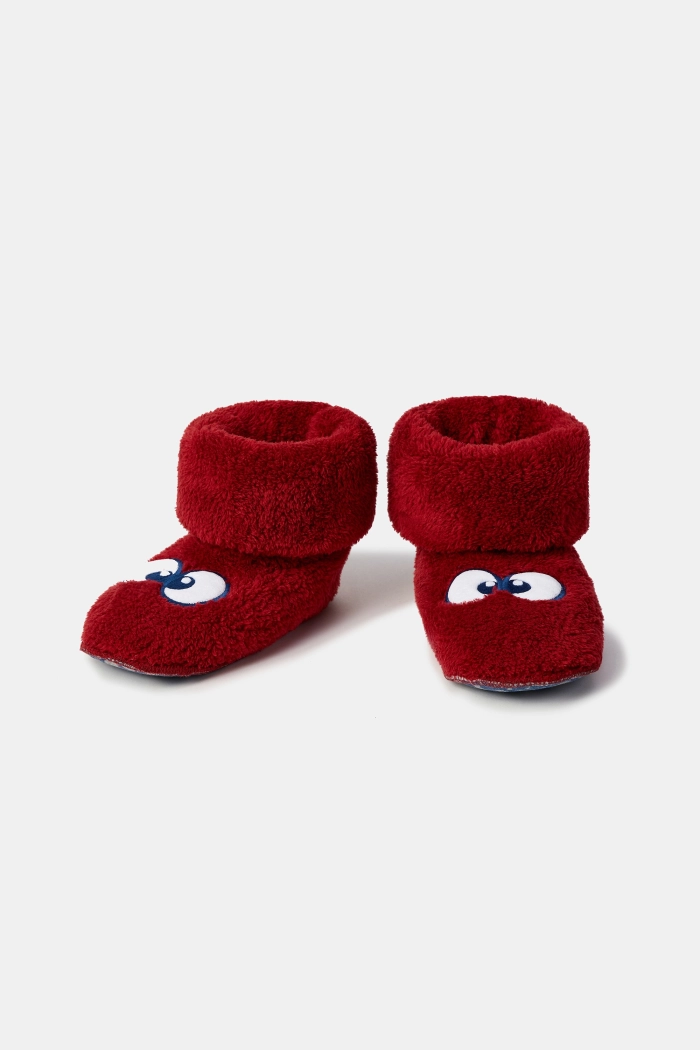Woody pantoffels donkerrood 252-10-BOR-M/495