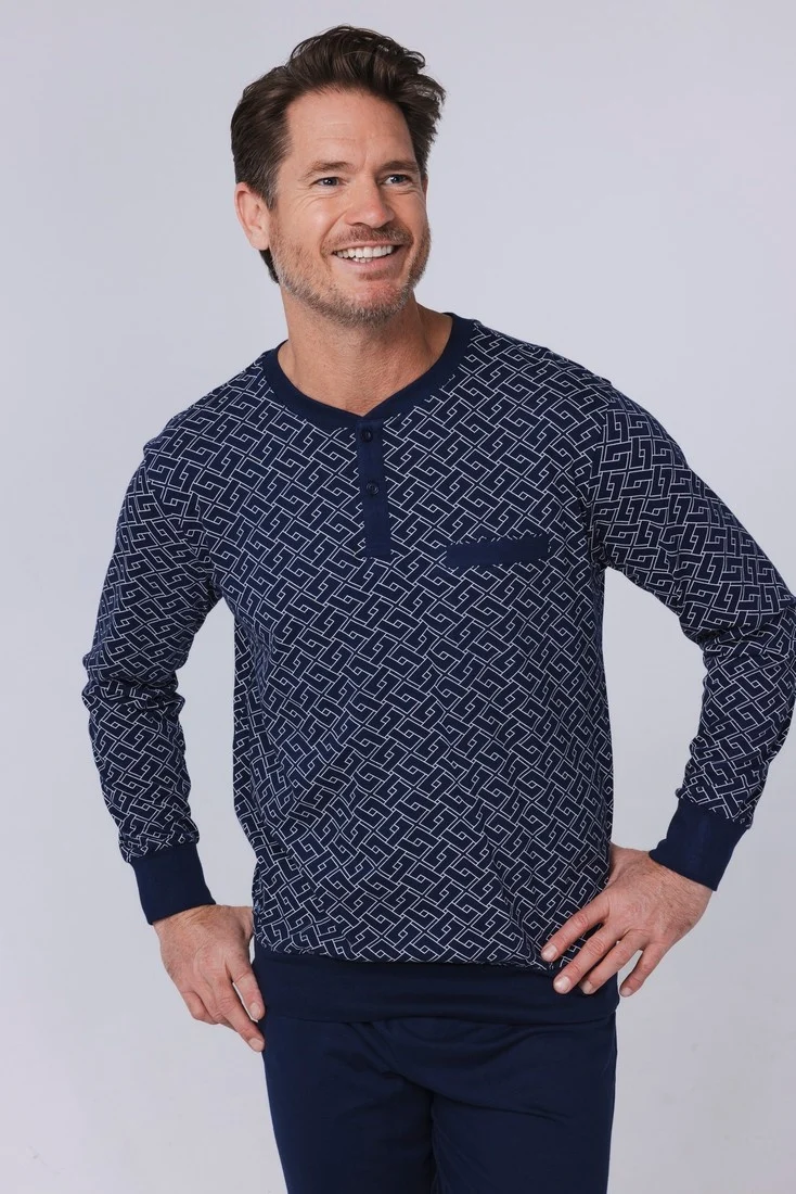 Pyjama donkerblauw 122252-544-1/520