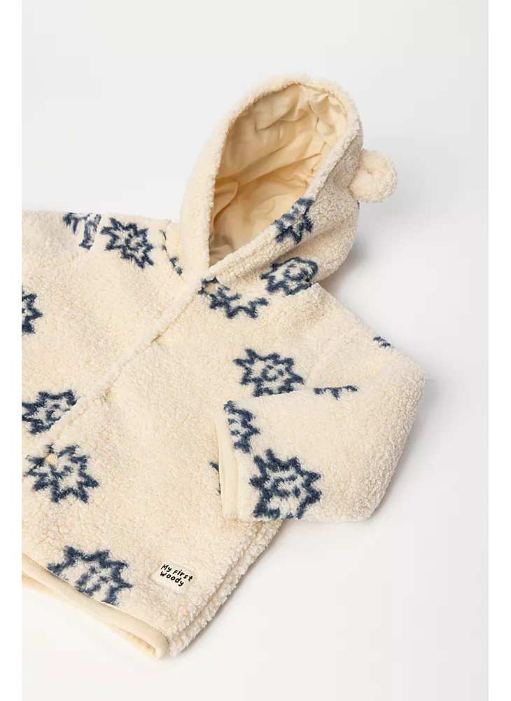 Woody jasje sterretjes ecru 252-10-BJB-M/961