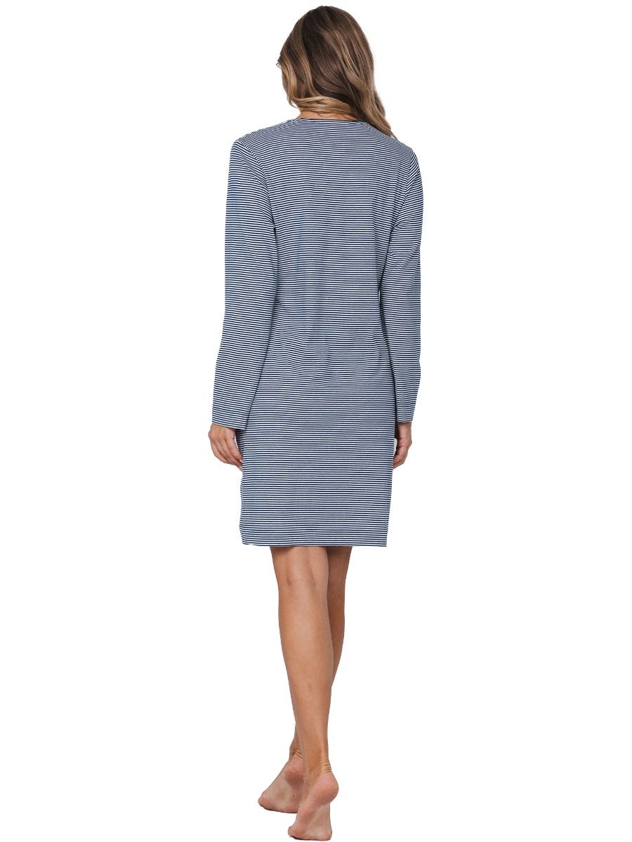 Slaapkleed donkerblauw 95 cm 111252-156-2/520