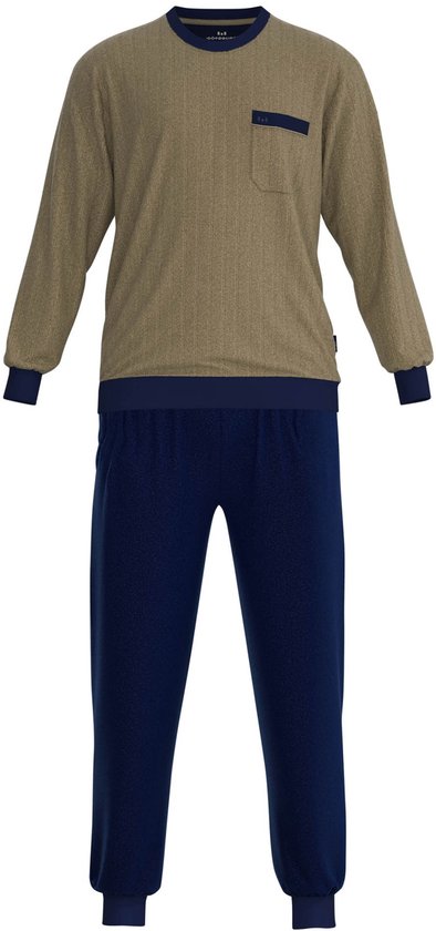 Götzburg pyjama braun/mittel/uni 452343/520