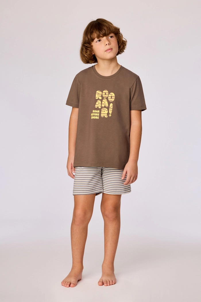 Woody shortama bruin 261-10-PZA-Z/282