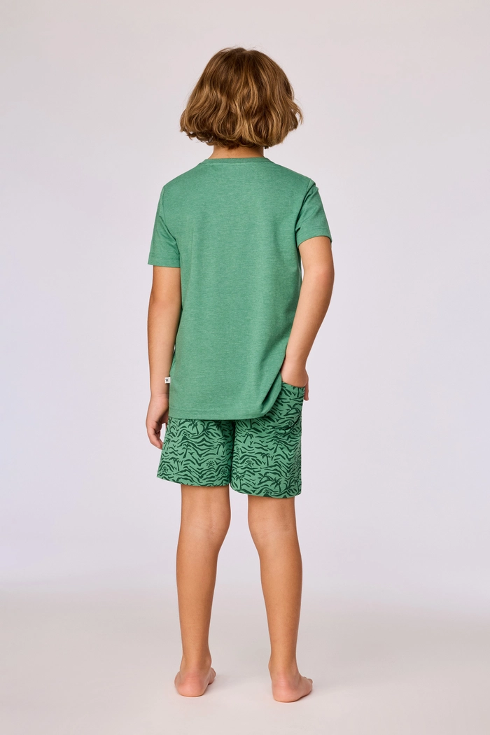 Woody shortama kameleon groen 261-10-QRS-Z/742