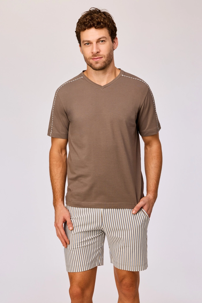 Woody shortama bruin 261-10-RPV-Z/282