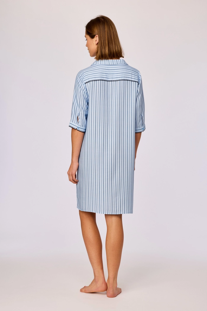 Woody slaapkleed gestreept blauw 261-10-XDW-W/991