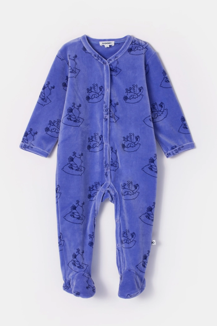 Woody kruippakje duif paars 252-10-RBF-V/921