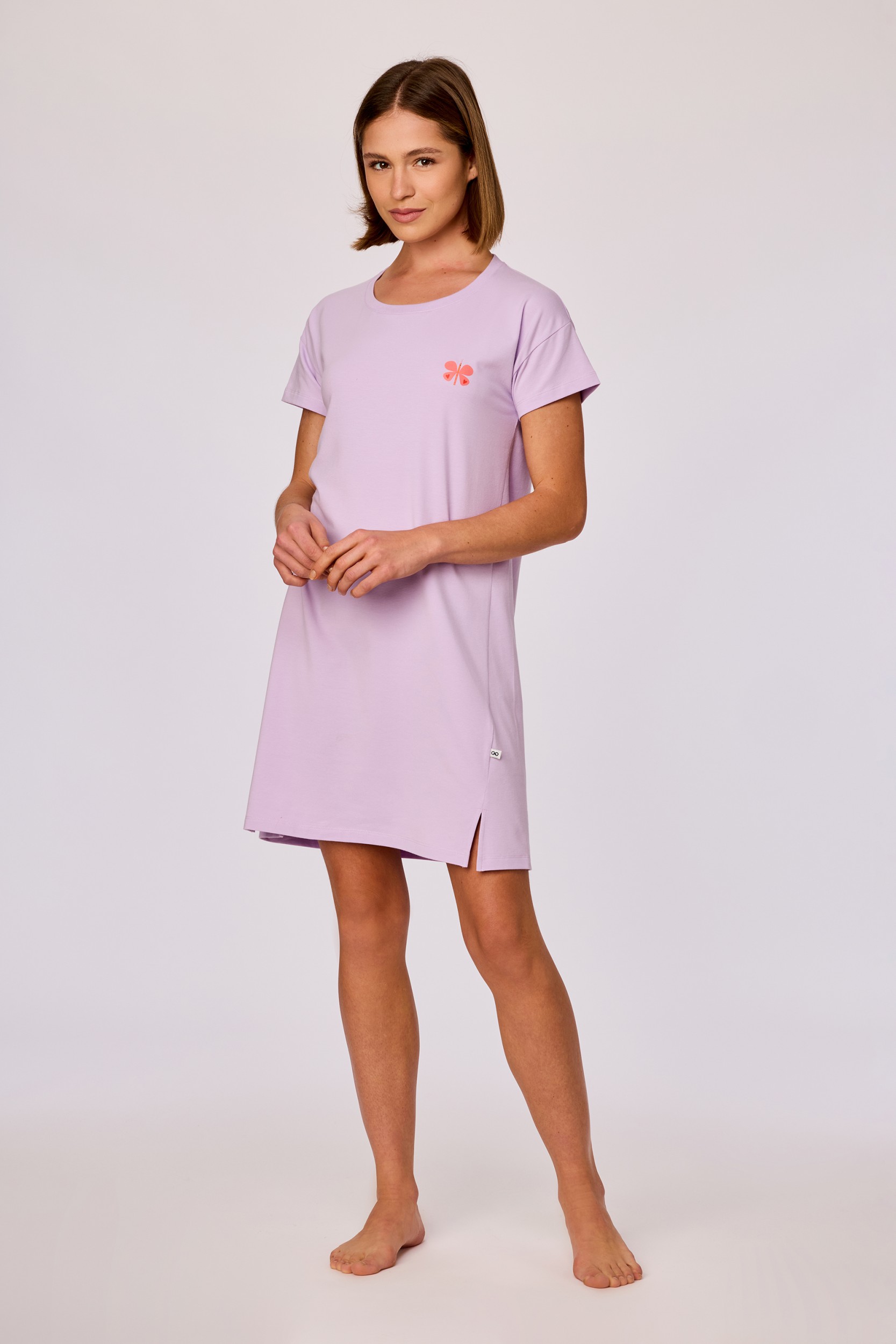 Woody slaapkleed vlinder lila  261-10-DZA-Z/312