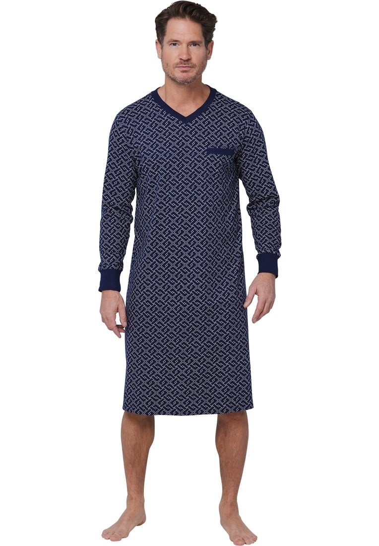 Nachthemd donkerblauw 112252-544-1/520 