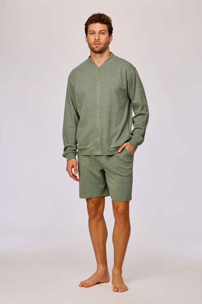 Woody short kakigroen 261-10-RJS-K/788