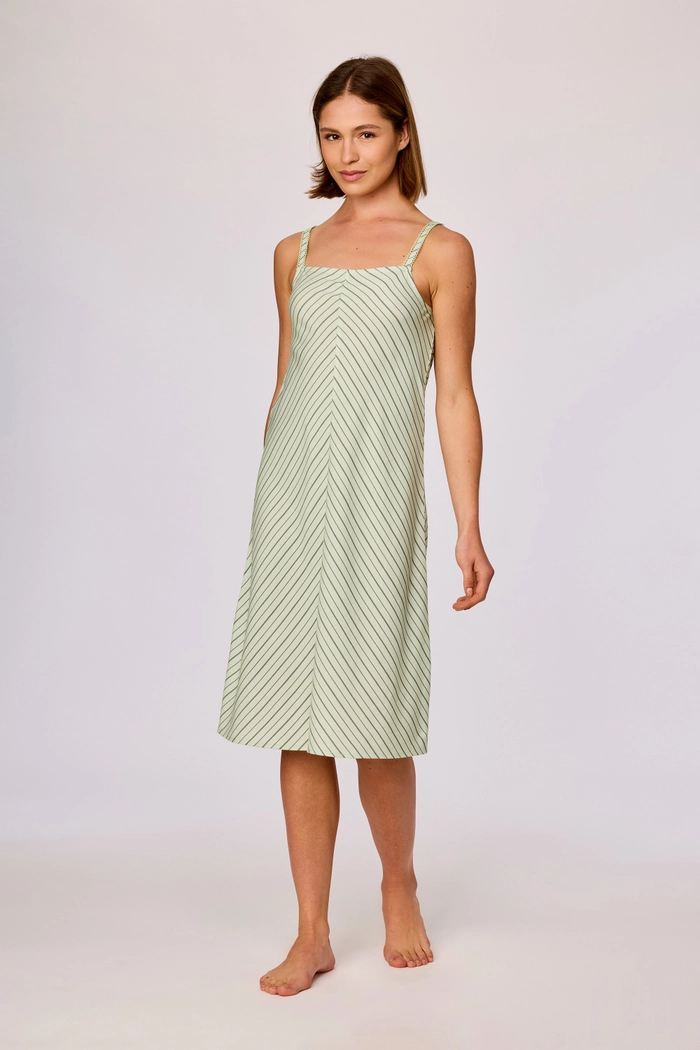 Woody slaapkleed gestreept groen 261-10-XDS-W/993