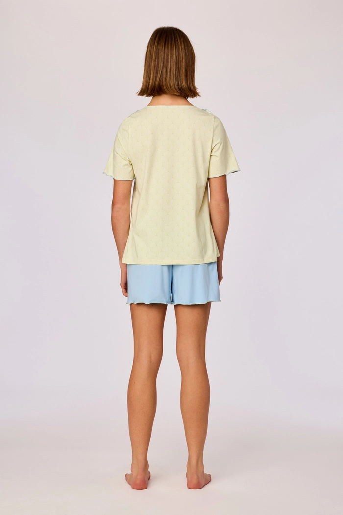 Woody shortama schelpjes fris groen 261-10-XPA-Z/979