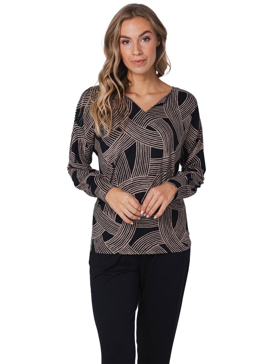 Pyjama zwart 121252-246-3/999